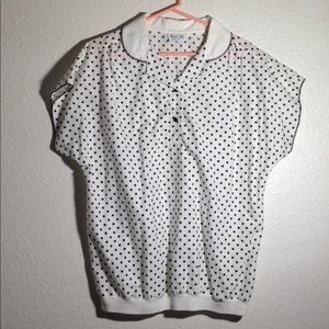 FINAL MARKDOWN Ladies' Vintage Above All Polo-Style Blouse (38)